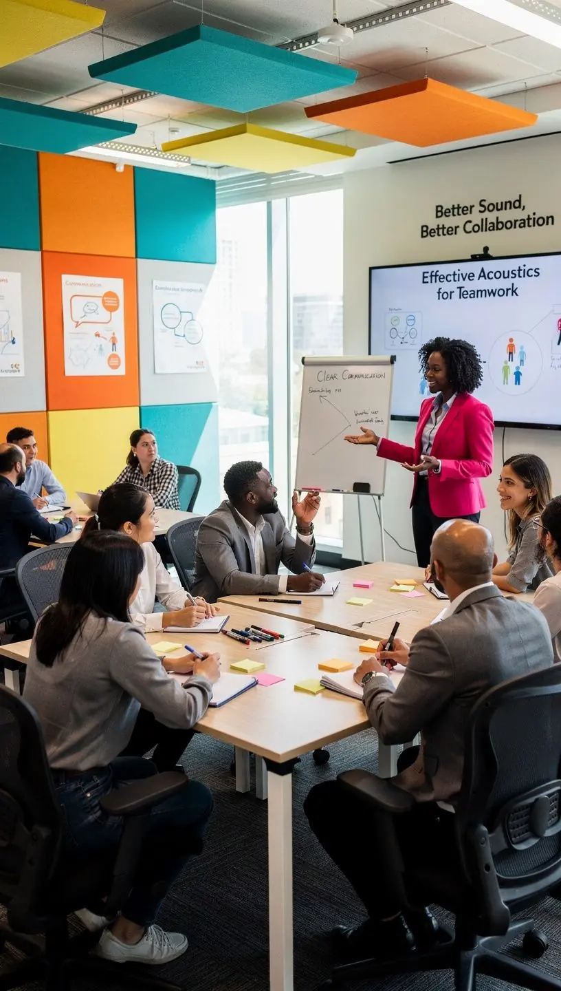 Miejsce do pracy w biurze z podziałem na strefy ciche i strefy interakcji.